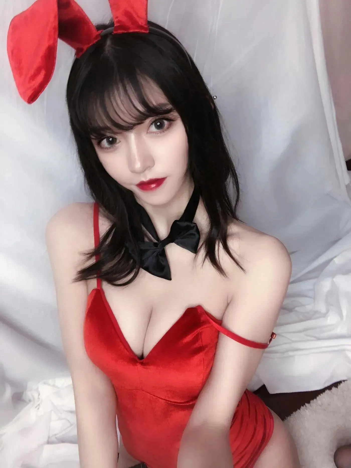 Kettoe – NO.10 红丝绒兔女郎 [64P]插图8